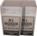Packing Moving Boxes x 25 $93.00 Less $32.50 Refund Box Pack 3
