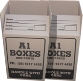 Packing Moving Boxes x 25 $93.00 Less $32.50 Refund