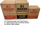 Packing / Moving Boxes x 50 $183.50 Less $65 Refund Box Pack 2