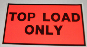LABEL TOP LOAD ONLY PACK OF 5