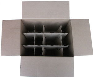 GLASS BOX NEW WITH INSERT